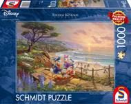 Puzzle Thomas Kinkade: Donald and Daisy, A Duck Day Afternoon image 2