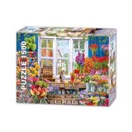 Puzzle Цветочный магазин 1500