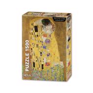 Puzzle Klimt: Pocałunek 1500