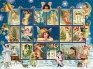Puzzle Boże Narodzenie Śnieżne Anioły