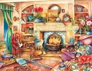 Puzzle Fireside Broderi