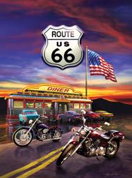 Puzzle Giordano - zalogajnica Route 66