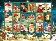 Puzzle Wesoły Stary Święty Mikołaj