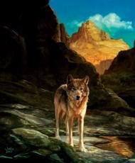 Puzzle Osamělý vlk II