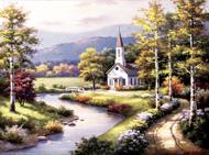 Puzzle Sung Kim – wiejska kaplica