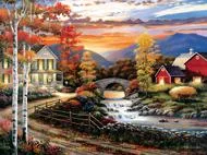 Puzzle Zaccheo: Krásna jeseň