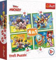 Puzzle Mickey: Printre prieteni