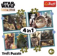 Puzzle 4v1 Mandalorian Hviezdne vojny image 2