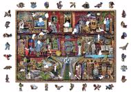 Puzzle Aimee Stewart: Estante do Museu de madeira