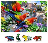 Puzzle L'isola dei pappagalli