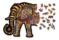 Puzzle Magický slon - drevené