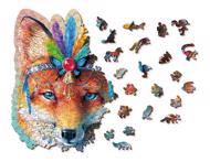Puzzle Mystic Fox - wooden