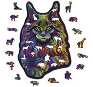 Puzzle Rainbow Wild Cat image 2
