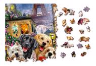 Puzzle Cachorros en París