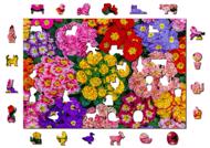 Puzzle Blühende Blumen