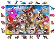 Puzzle Petrecerea pisicilor 505