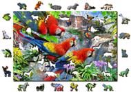 Puzzle Papouščí ostrov