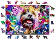 Puzzle Yorkshire terrier w stylu pop-art
