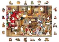 Puzzle Santa's Workshop - wooden