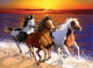 Puzzle Wild Horses on the Beach 505 image 2