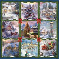 Puzzle Christmas collage