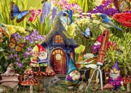 Puzzle Gnomes Garten