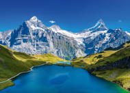 Puzzle Jezioro Bachalp, Alpy