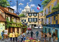 Puzzle Festmény Párizs utcájáról