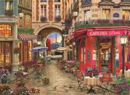 Puzzle Kawiarnia w Paryżu