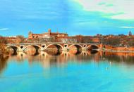 Puzzle Toulouse - Puente Nuevo