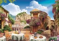 Puzzle Olasz kilátás a gyönyörű épületekre 
