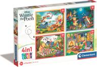 Puzzle 4v1 Winnie l'ourson