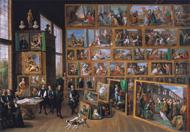 Puzzle Museumssamling: Ærkehertug Leopold Wilhelm i hans malerigalleri i Bruxelles