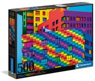 Puzzle ColorBoom - Színes négyzetek