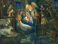 Puzzle Away in a Manger
