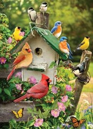 Puzzle Casa de passarinho de verão
