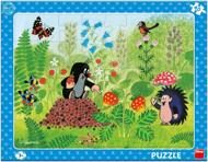 Puzzle Mole and strawberries 40 pieces