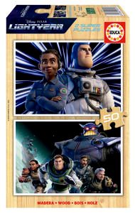 Puzzle 2x50 Buzz lightyear - Toy Story