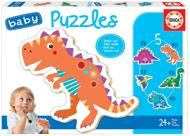 Puzzle Baba puzzle dinoszauruszok