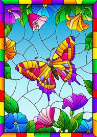 Puzzle Kristallen vlinder