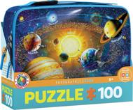 Puzzle Collectie Lunchtas Met Puzzel Verkennen Van Het Zonnestelsel
