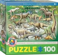 Puzzle Dinozaurii 100XXL
