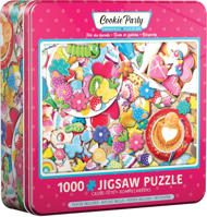 Puzzle Kovinska škatla - Cookie Party
