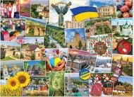 Puzzle Ukrajina kolaž