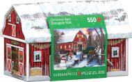 Puzzle Fém doboz - Holiday Farm 550 TIN