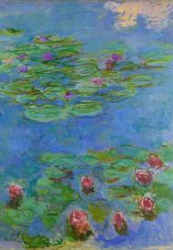 Puzzle Claude Monet: Lekná (detail)