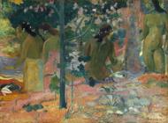 Puzzle Paul Gauguin: Kupači, 1897