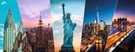 Puzzle Panorama de los monumentos de Nueva York