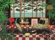 Puzzle Paví interiér - Yukiko Noritake