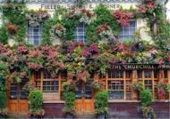 Puzzle Churchill Arms Pub v Londonu